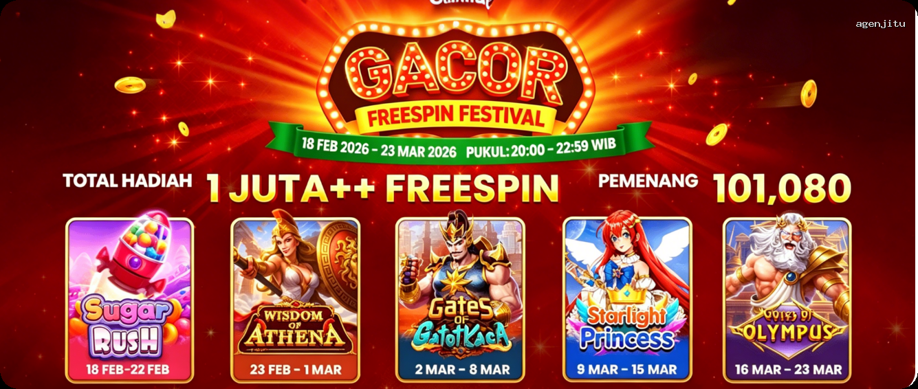 Login agenjitu Sekarang Bonus Melimpah